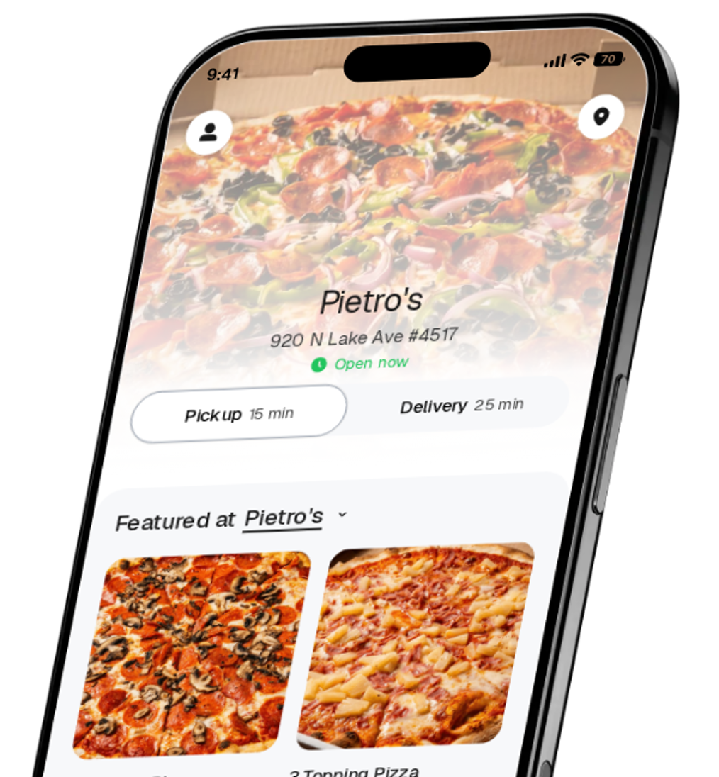 Pietro's app preview